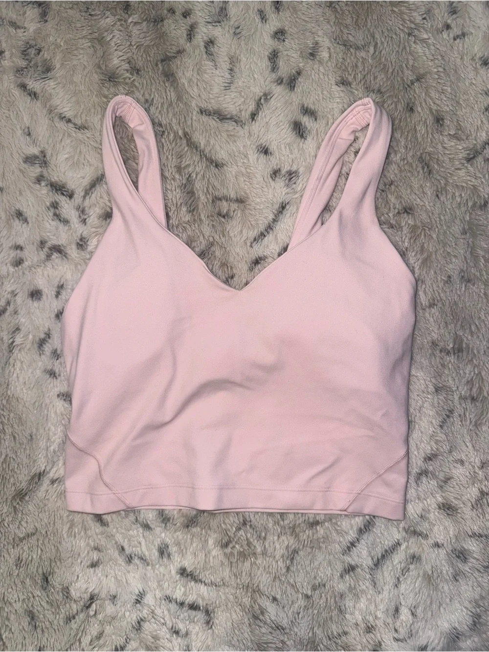 New without tags LululemonAlign tank top in “strawberry milkshake” light pink